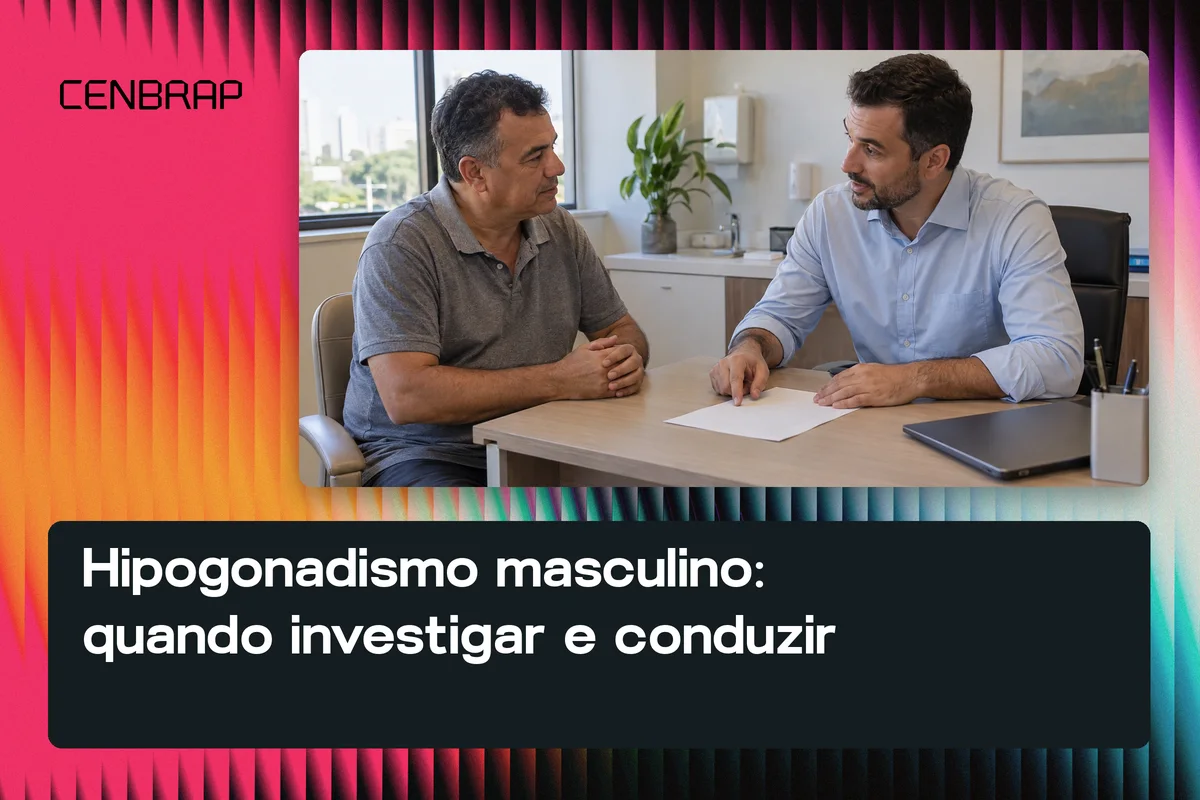 Capa do artigo: Hipogonadismo masculino: quando investigar e conduzir