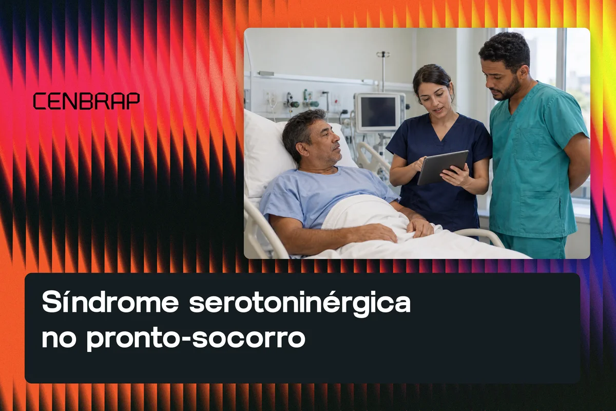 Capa do artigo: Síndrome serotoninérgica no pronto-socorro